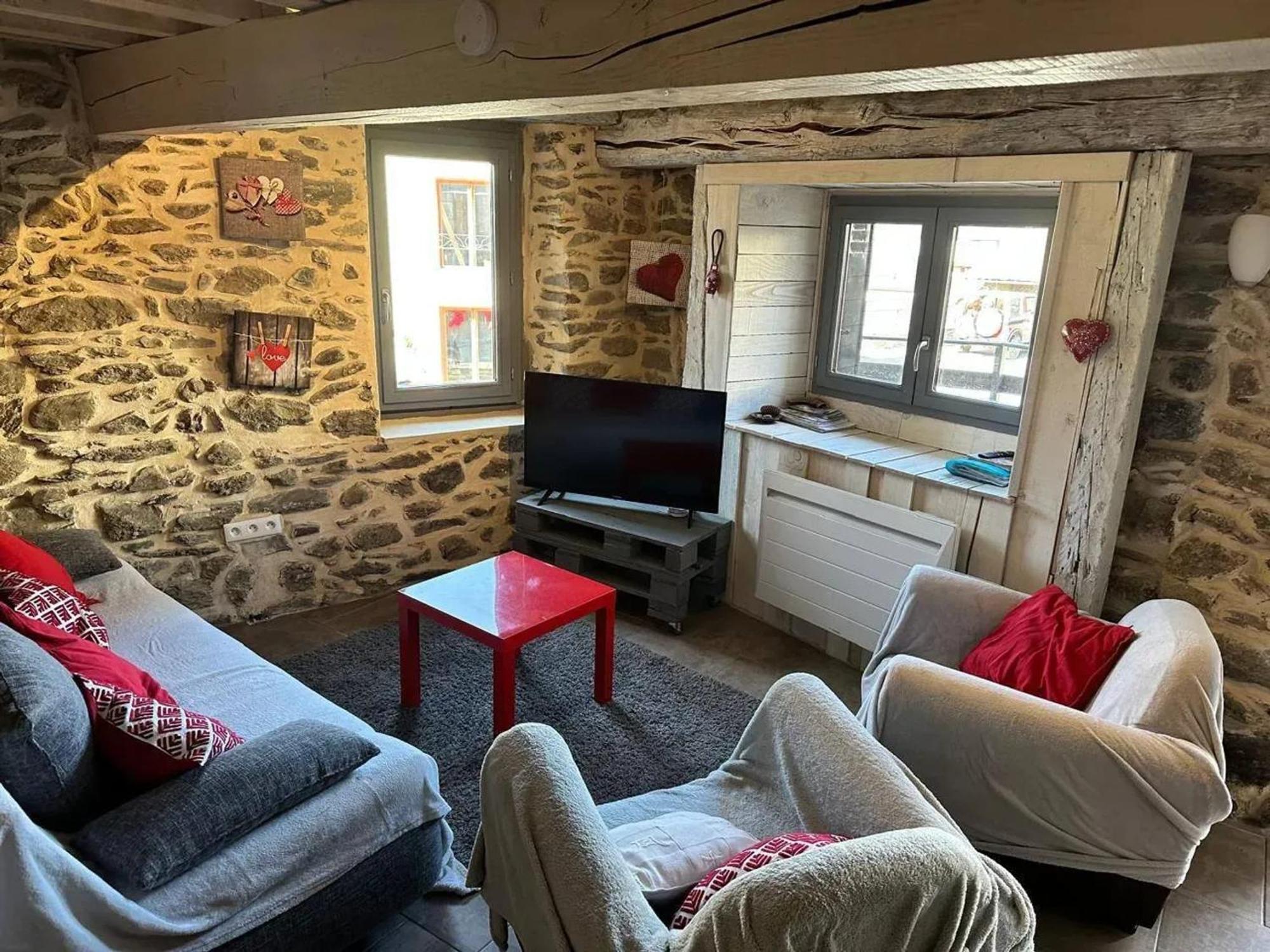 Chalet Confortable A Ascou Avec Vue Sur La Montagne Exterior foto